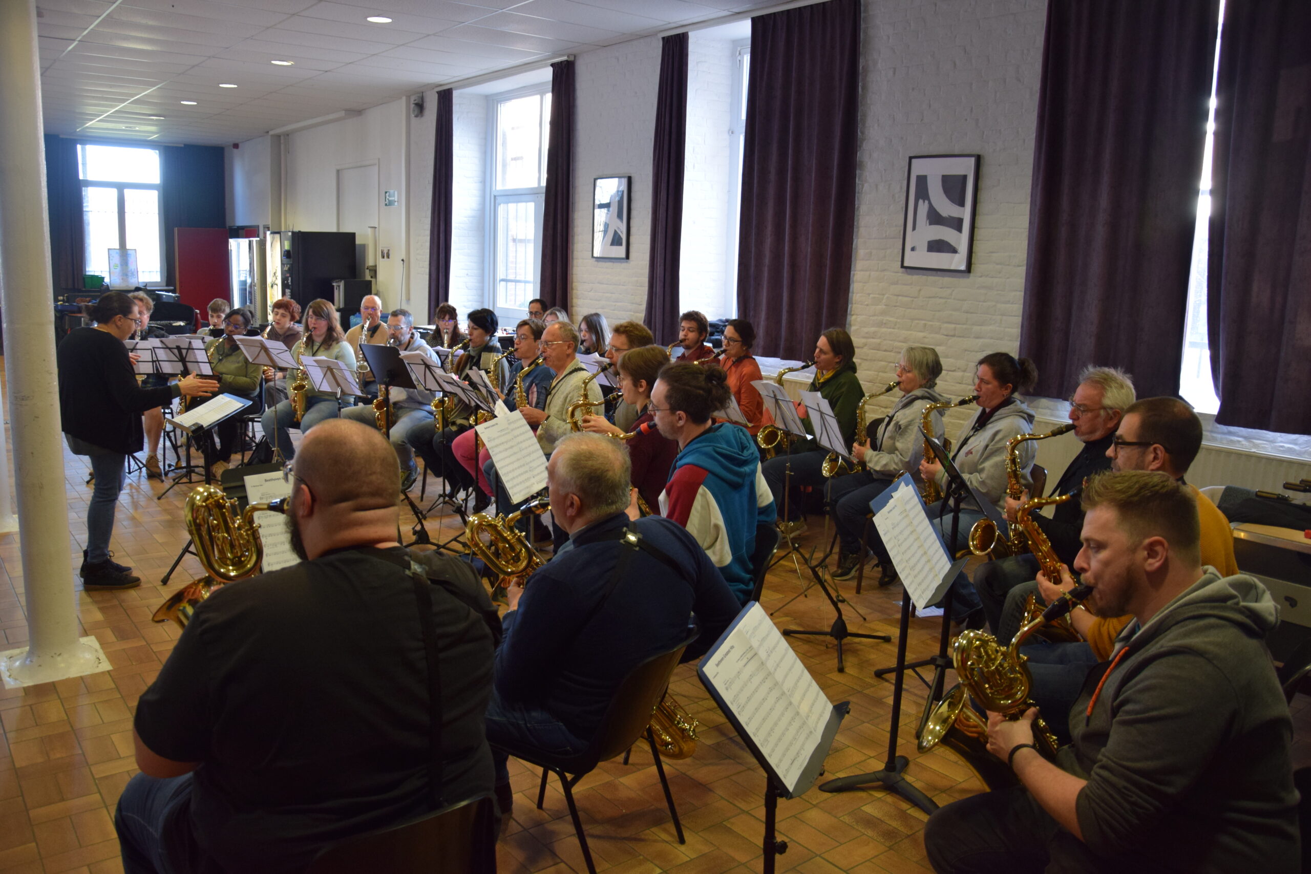 Stage d’ensemble de saxophones - Bernardfagne - Auberge